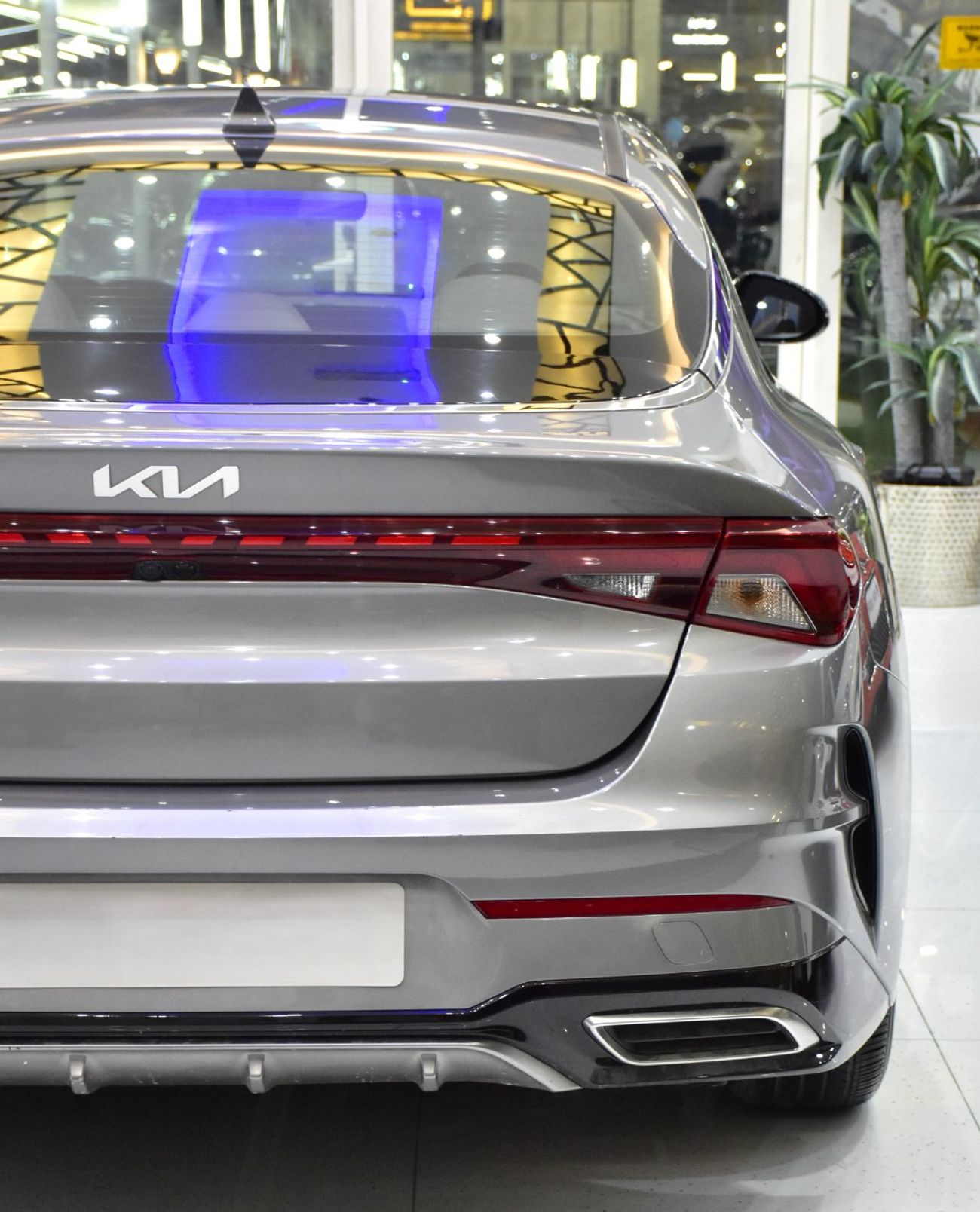 Kia K5 EXCELLENT DEAL for our KIA K5 ( 2023 Model ) in Silver Color GCC Specs