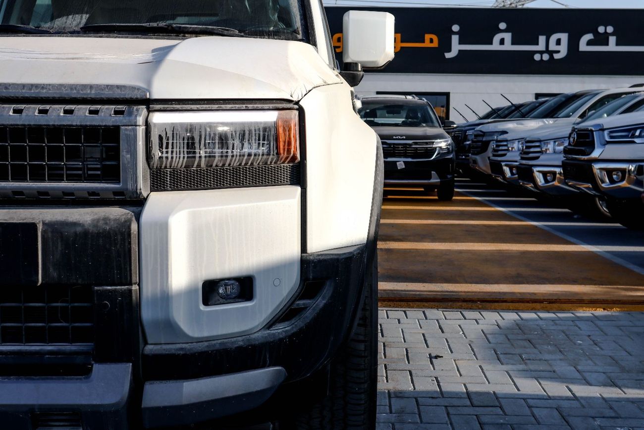 Toyota Prado First Edition Toyota Land Cruiser Prado (TJA250) – 2.4L SUV 4WD – 5 Door – 2025 Model – White Color 