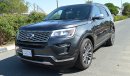 Ford Explorer Platinum Luxury Edition Ecoboost 4WD, 3.5-V6 GCC, 0km w/ 3Years or 100K km WTY  + 3 Years Service