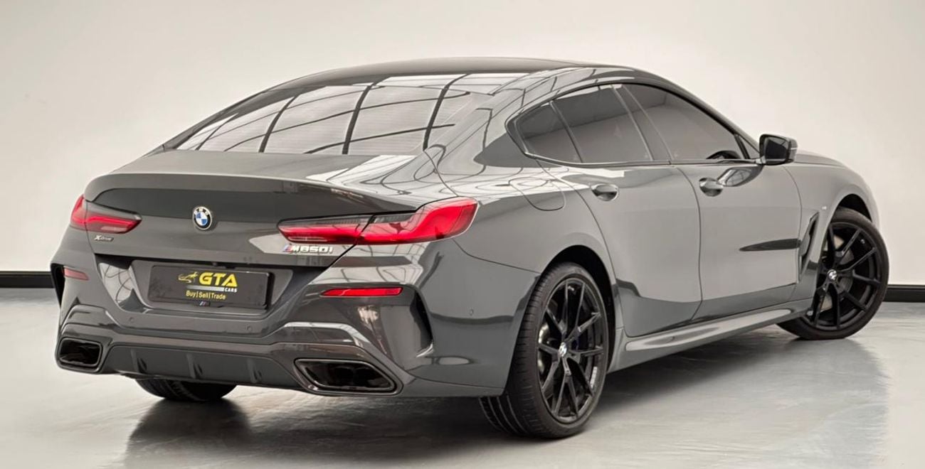 BMW M850i xDrive 4.4L 2022 BMW M850i xDrive Gran Coupe, Feb/2027 BMW Warranty + Service Contract, BMW Full Ser