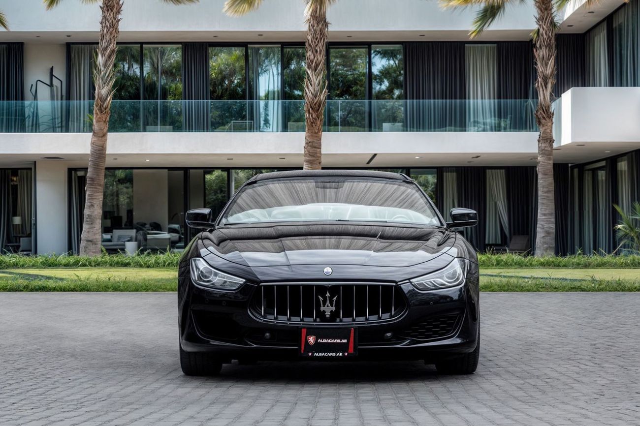 مازيراتي جيبلي GT Hybrid | 3,035 P.M  | 0% Downpayment | Low Mileage