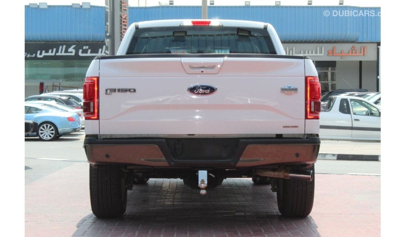 فورد F 150 KING RANCH PANAROMIC FULLY LOADED 2016 GCC FSH AL TAYER SINGLE OWNER IN MINT CONDITION