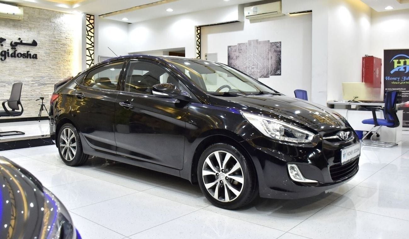 هيونداي أكسنت EXCELLENT DEAL for our Hyundai Accent 1.6L ( 2014 Model ) in Black Color GCC Specs