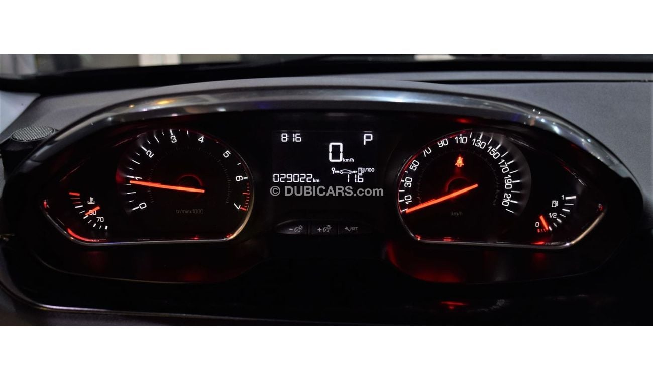 Peugeot 208 EXCELLENT DEAL for our FULL! Peugeot 208 2015 Model!! in Dark Blue Color! GCC Specs