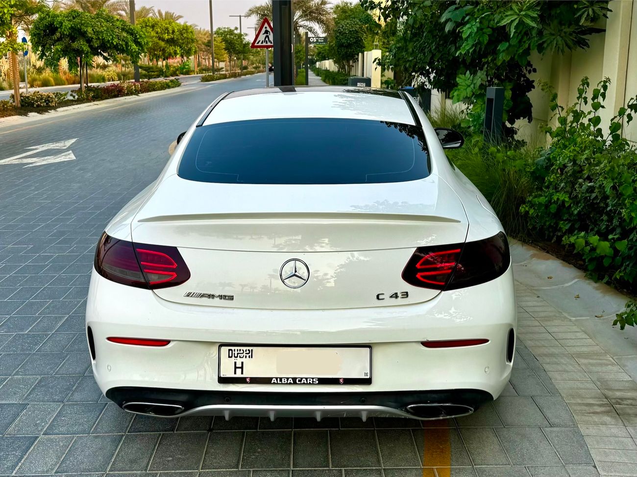 Mercedes-Benz C 43 AMG 3.0L V6 Bi-Turbo GCC , Accident free, Mint, Dealer Service History, in perfect condition