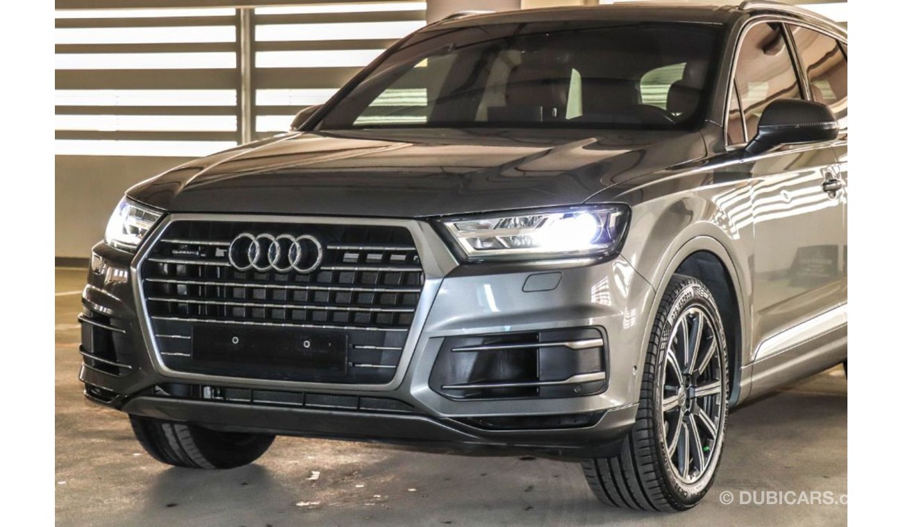 أودي Q7 Audi Q7 2016 GCC under Agency Warranty with Zero Down-Payment.