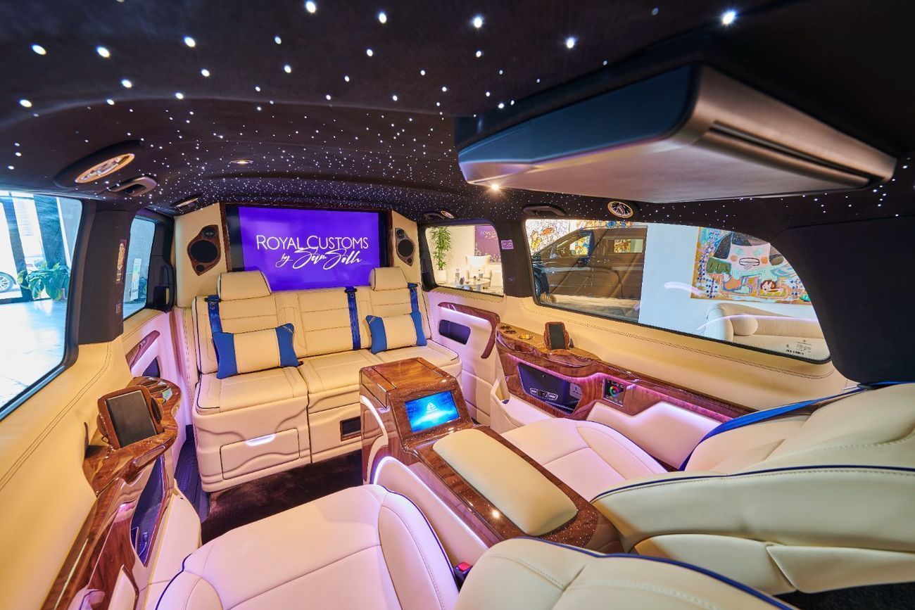 مرسيدس بنز V 300 “CELESTINE” – 1 Of 3 CONCEPT - Handcrafted by ROYAL CUSTOMS in Dubai