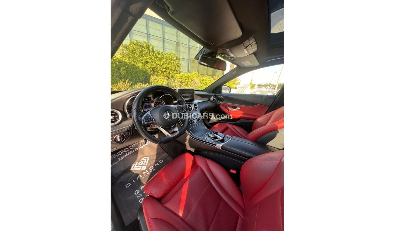 Mercedes-Benz C 200 AMG Pack Mercedes C200 AMG  Panoramic  2017 GCC  Under Warranty