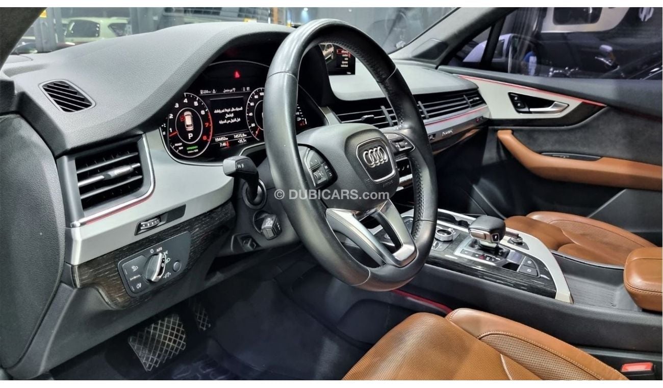 Audi Q7 45 TFSI quattro S-Line AUDI Q7 S LINE 2017 WITH FSH IN PERFECT CONDITION AND SERVICE CONTRACT TILL 2