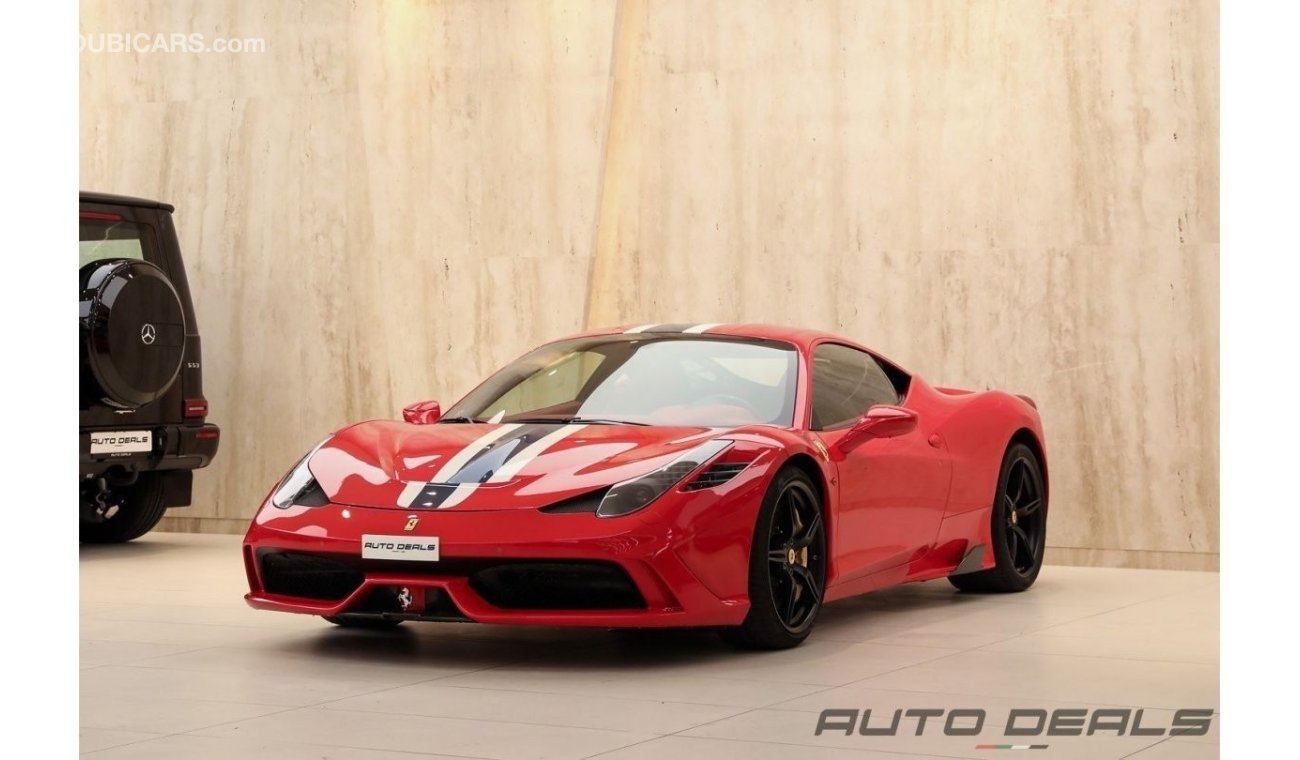 فيراري 458 Speciale | 2015 - GCC - Very Low Mileage - Service History | 4.0L V8