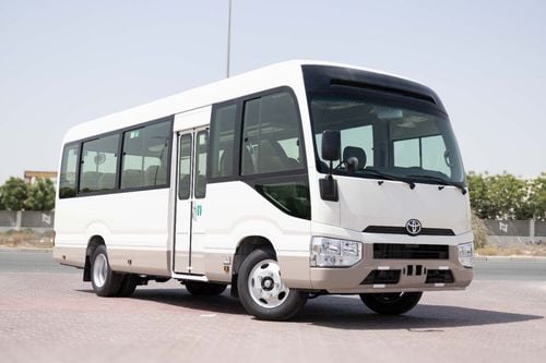 Toyota Coaster 2025 Toyota Coaster 2.7L - Manual - White Inside Grey | Export Only