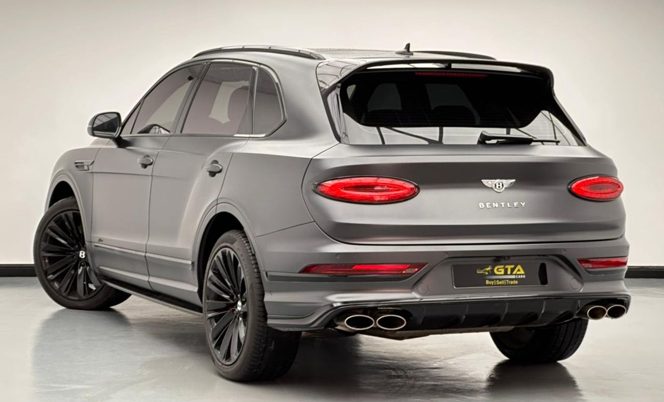 Bentley Bentayga 2022 Bentley Bentayga W12 Speed, 2 Year Warranty Unlimited KM, Full Service History, GCC