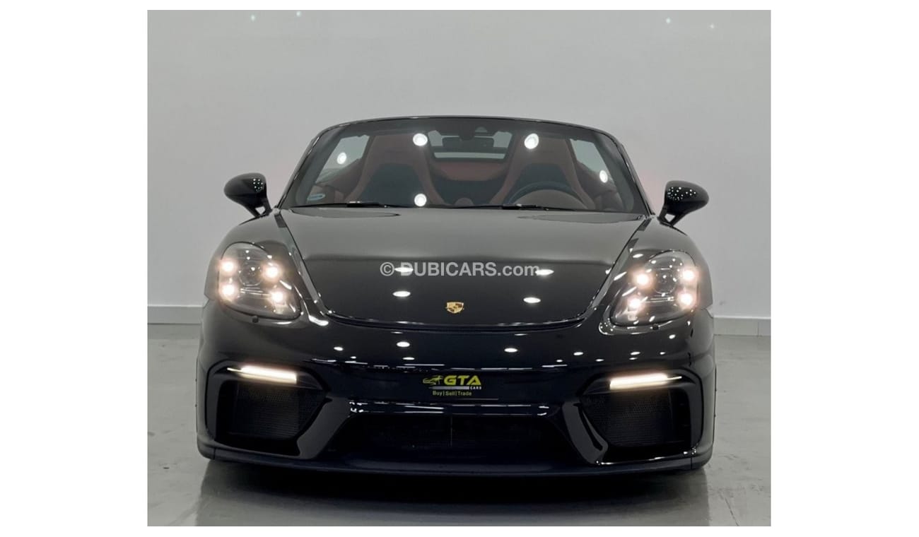 Porsche 718 Spyder 2020 Porsche 718 Spyder, Porsche Warranty Till 2025, Low Kms, GCC Specs