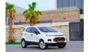 Ford EcoSport | 568 P.M | 0% Downpayment | Amazing Condition!