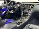Infiniti Q50 2018 Infiniti Q50 S Redsport, Warranty, Full Service History, Carbon Fiber Package, GCC