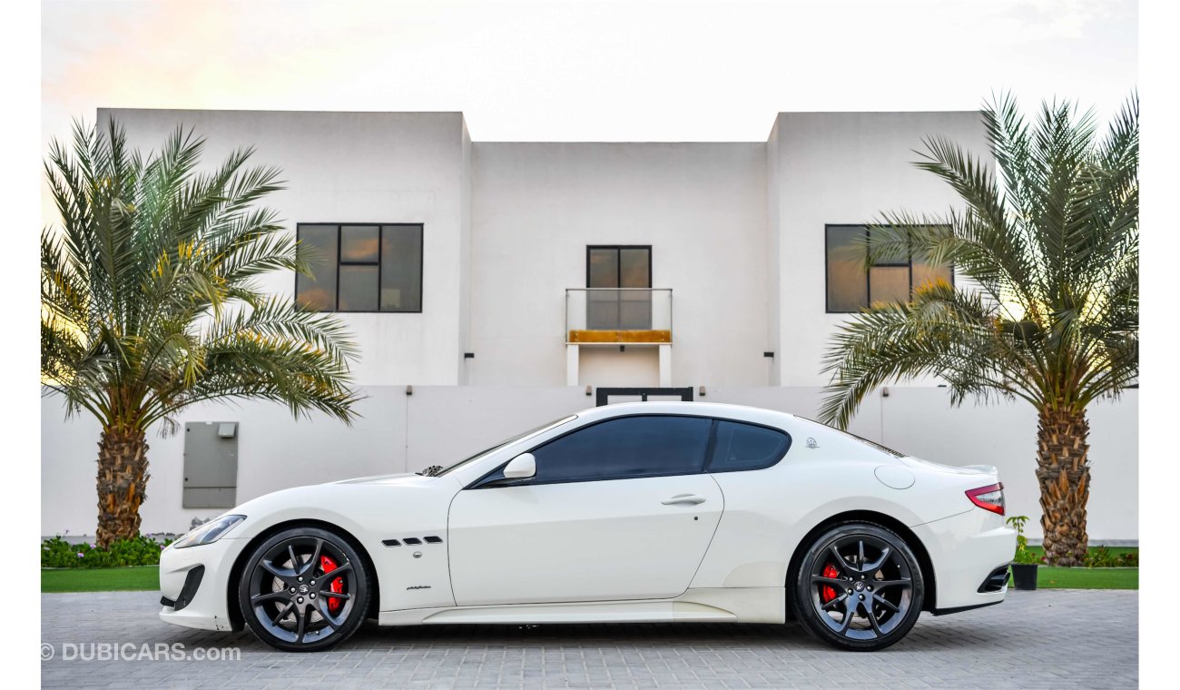 Maserati Granturismo Maserati GranTurismo S Sport 4.7L V8 - 2015 - Under Warranty - AED 3,701 per month - 0% Downpayment