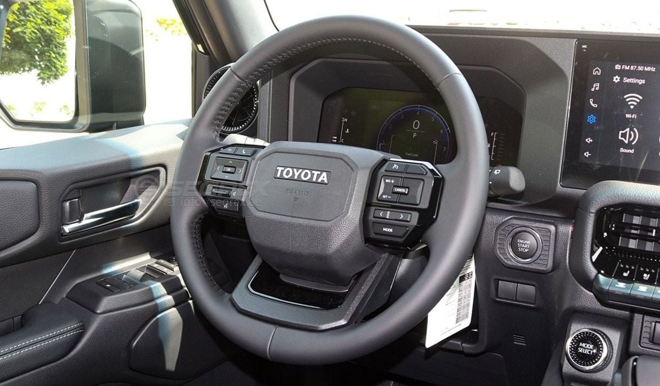 Toyota Prado - All Rounder, 2.4L Turbo Petrol 4WD 8-Speed Automatic | Only for Export