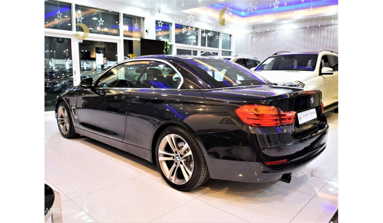 بي أم دبليو 420 ( WITH SERVICE CONTRACT AGMC ) " With Warranty " AMAZING BMW 420i 2016 Model!! in Black Color! GCC S