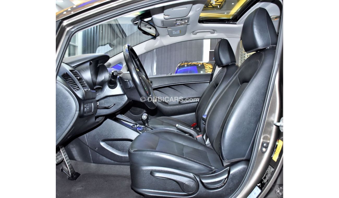 Kia Cerato EXCELLENT DEAL for our KIA Cerato ( 2015 Model ) in Brown Color GCC Specs