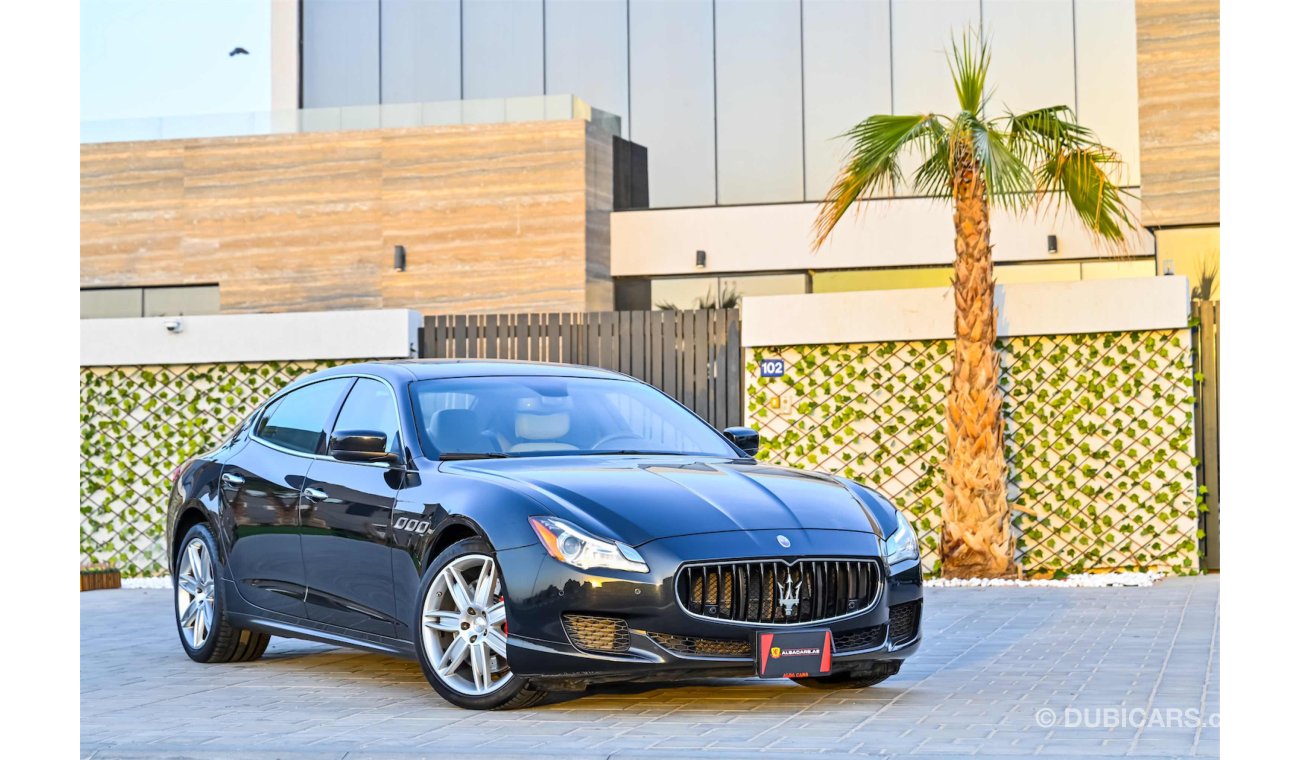 Maserati Quattroporte GTS | 2,351 P.M (4 Years) | 0% Downpayment | Full Option | Immaculate Condition