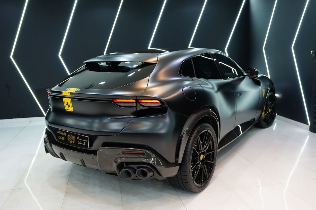 Ferrari Purosangue STD 2025 Ferrari Purosangue, Carbon Ext/Int Pack, Giallo Triplo Strato Livery, Al Tayer Warr + Serv!!