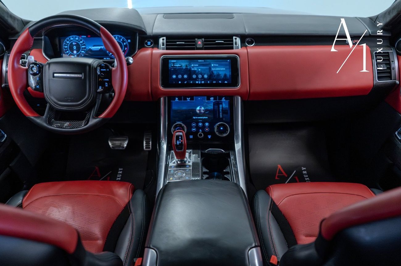 لاند روفر رينج روفر سبورت 2020 Range Rover SVR, Excellent Condition, Carbon Fibre Edition, Fully Loaded, European Specs