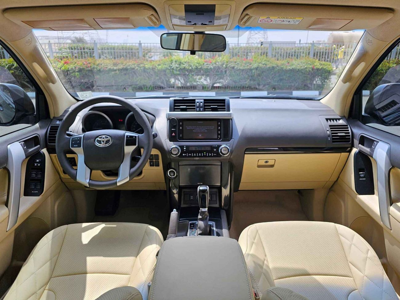 Toyota Prado GXR V6/ ORG SHAPE/ BODY KIT/ ELECTRIC-LEATHER SEATS/ DVD/ TYRE UP/1138 MONTHLY/LOT#52430