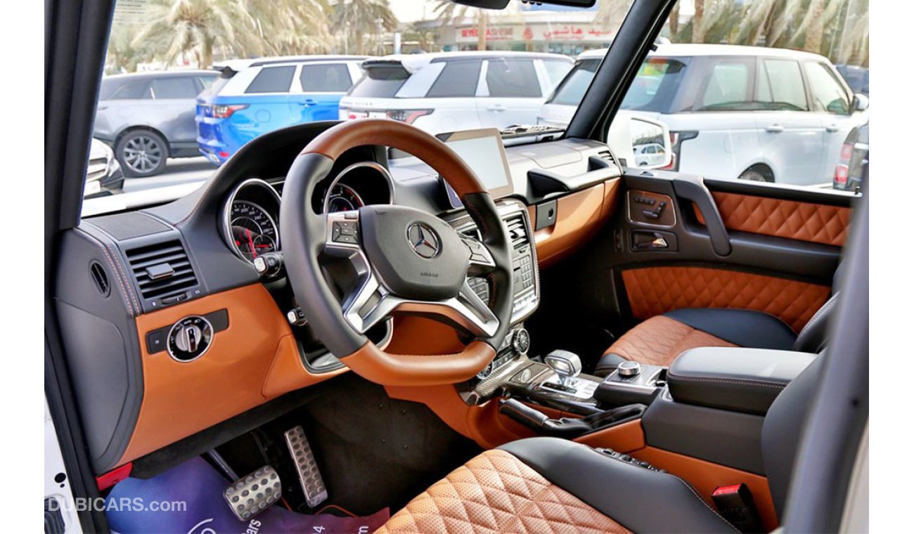 مرسيدس بنز G 63 AMG | inside Tan