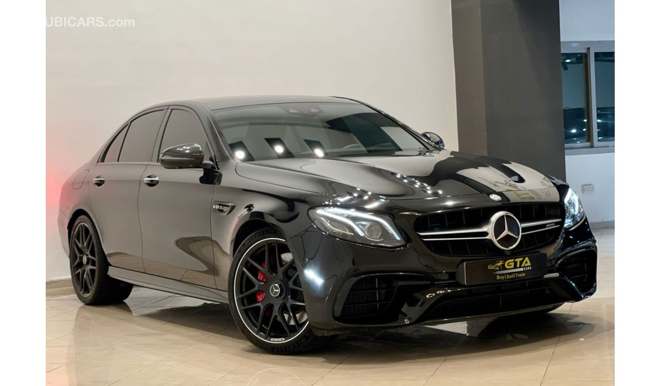 Mercedes-Benz E 63 AMG 2017 Mercedes AMG E 63 S 4MATIC+, Full Service History, Warranty, GCC