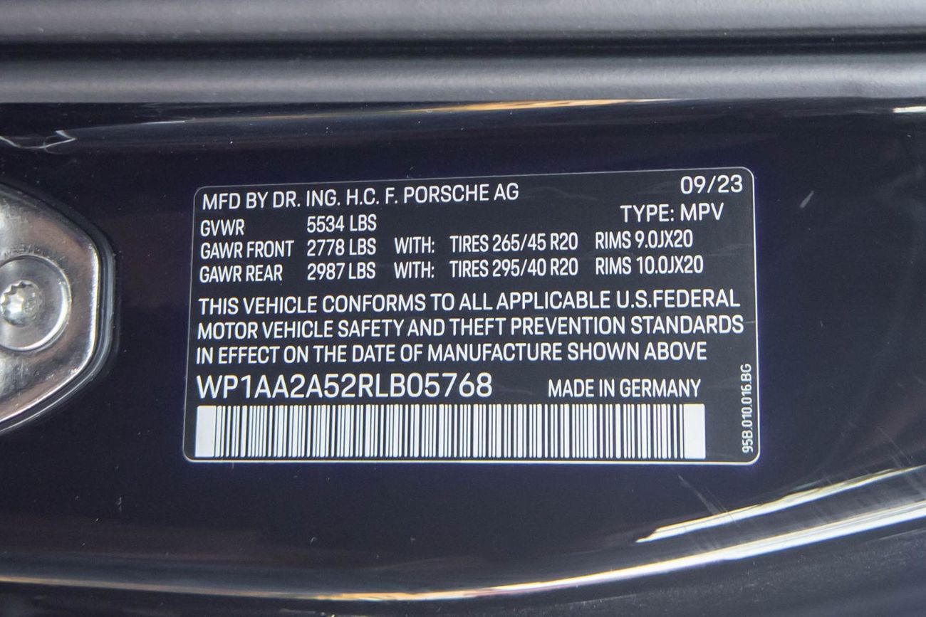 بورش ماكان Std 2.0L (252 HP)