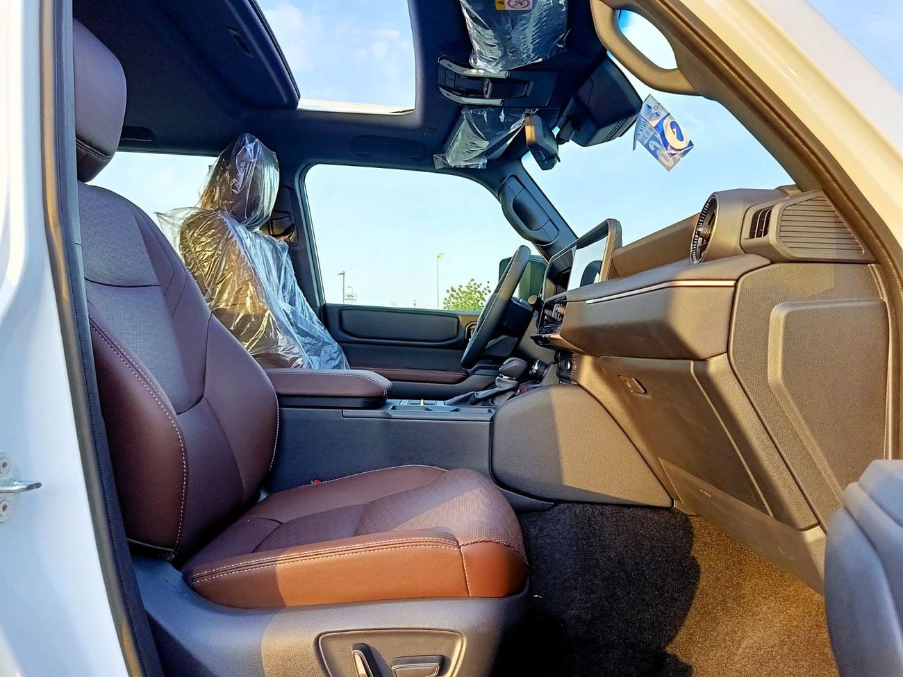 Toyota Prado Toyota Prado Adventure 2.8l diesel A/T 4WD White color inside Brown 2026 Model