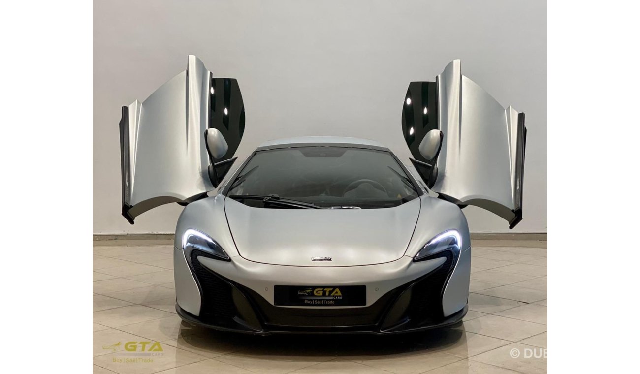 مكلارين 650S 2015 McLaren 650S Spider MSO, Full Service History, Al Habtoor Warranty 05/2021, GCC