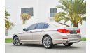 BMW 530i Luxury Line - Warranty and Service Contract - AED 3,505 Per Month! - 0% DP