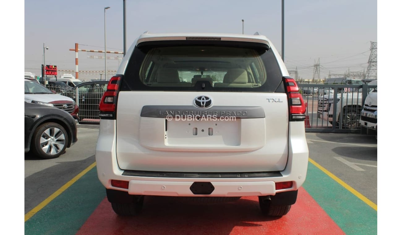 Toyota Prado TXL 4.0L Petrol. 2023, 4x4, SUV, Sun roof, LED lights, White color