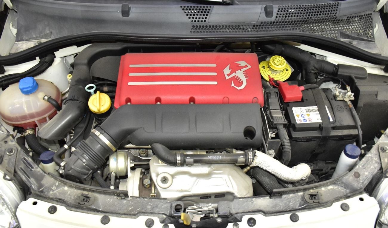 Abarth 595 EXCELLENT DEAL for our Abarth 595 Competizione ( 2022 Model ) in White Color GCC Specs