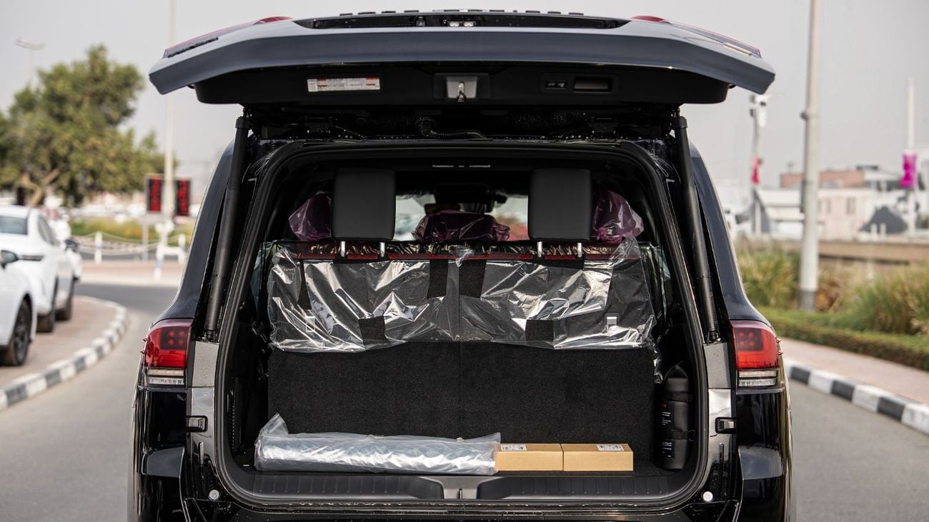 تويوتا لاند كروزر GRS 3.5L - Attitude Black-GR-S Black Inside Dark Red | Export Only