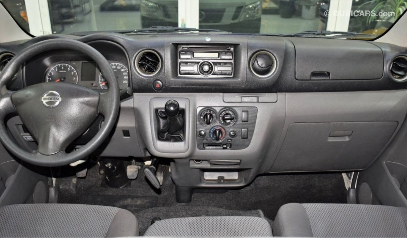 Nissan Urvan Panel Van Std EXCELLENT DEAL for our Nissan Urvan NV350 ( 2014 Model! ) in White Color! GCC Specs