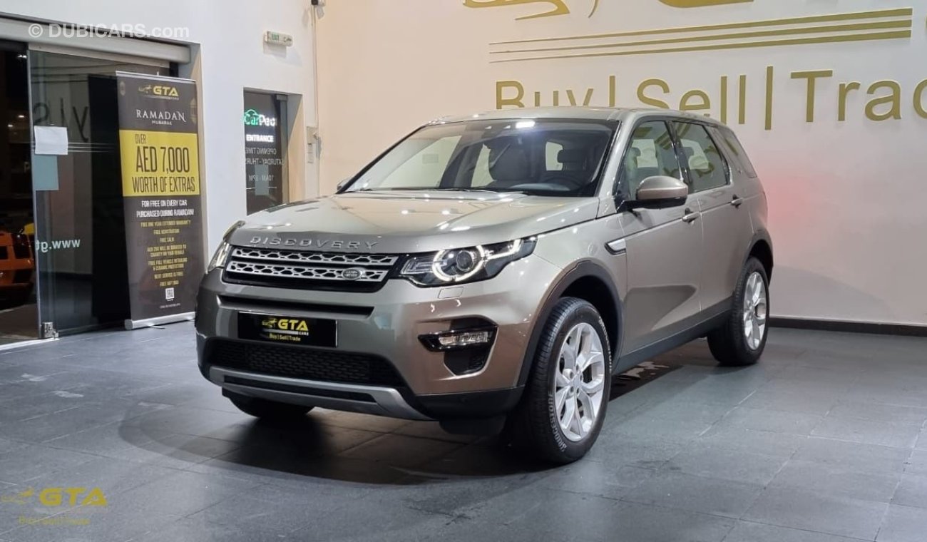 Land Rover Discovery 2016 Land Rover Discovery Sport HSE Si4, Full Service History, GCC