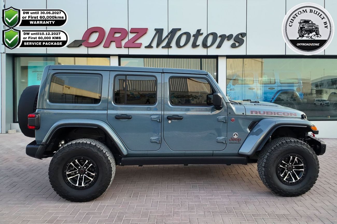 Jeep Wrangler Unlimited Rubicon 3.6L / 3 Years Dealer Warranty and 3 Years Dealer Service Package