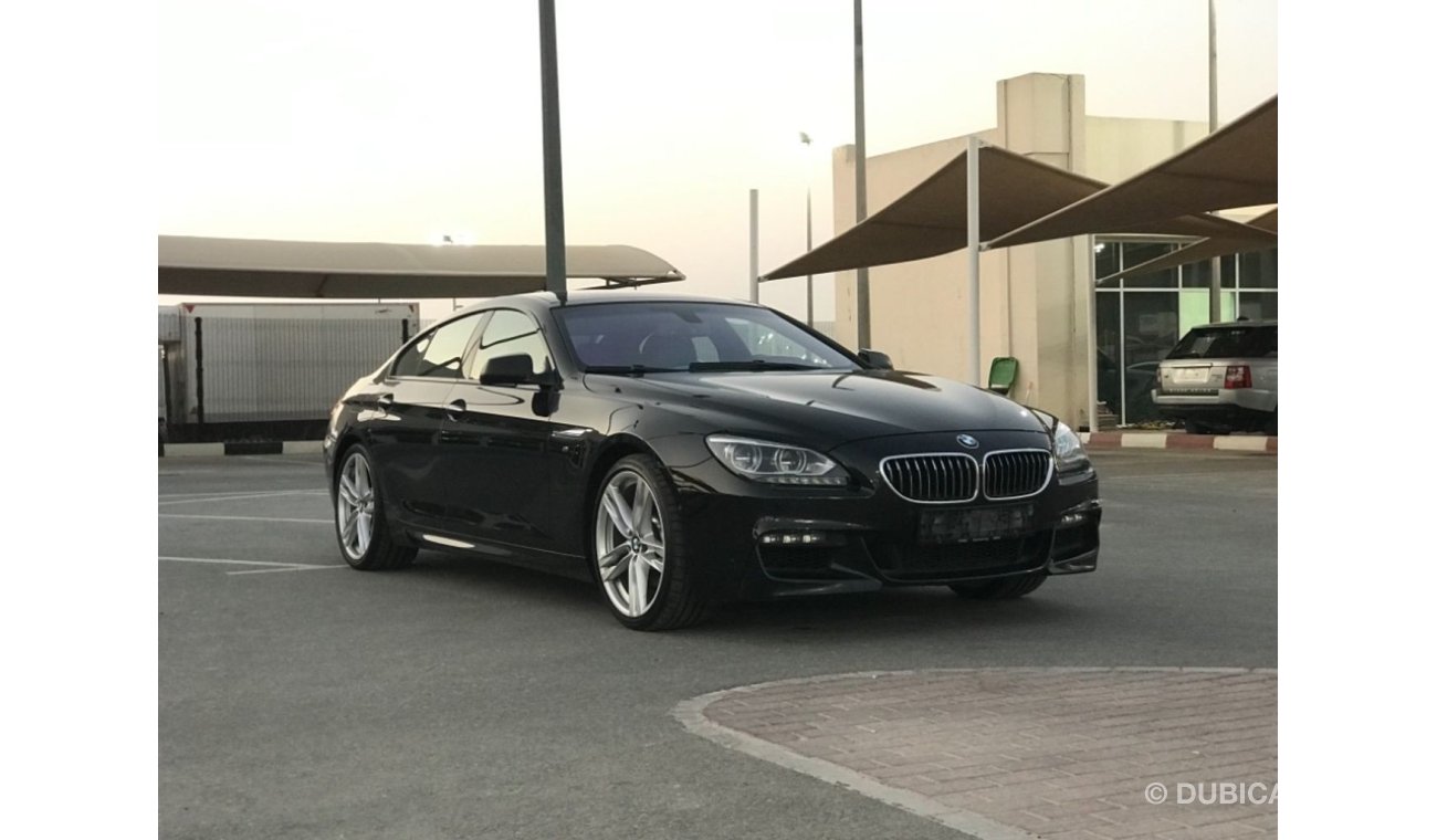 BMW 640i بي ام دبليو 640 موديل 2015 خليجي بحالة ممتازة