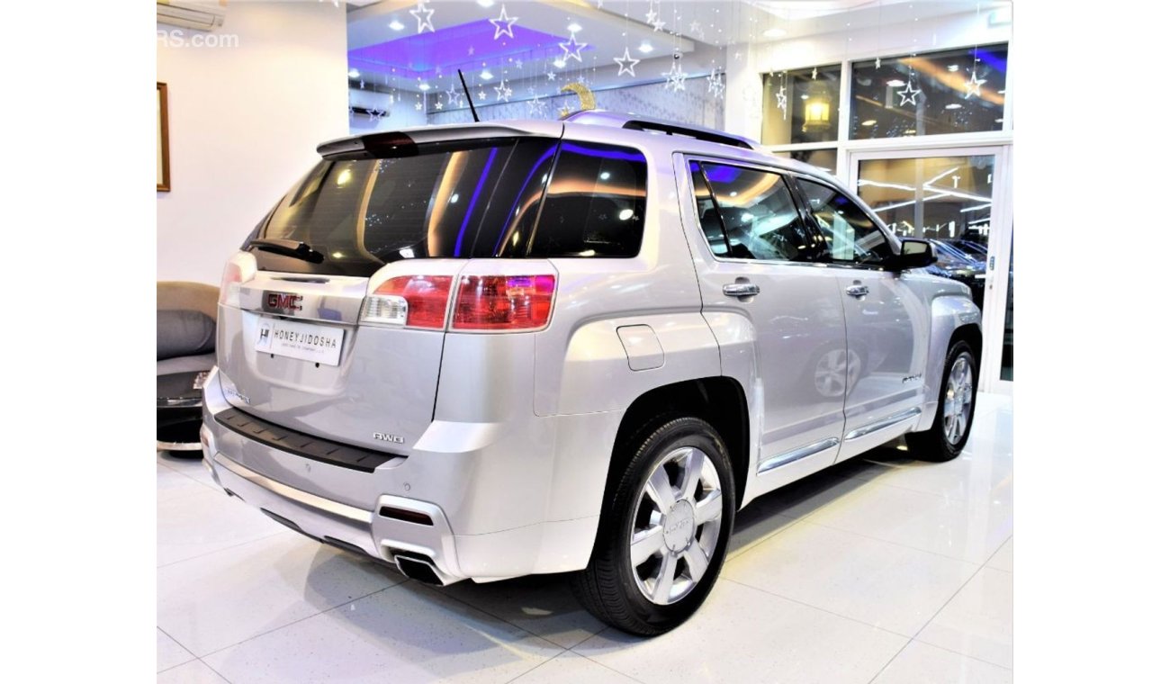 GMC Terrain ONLY 54000 KM! ORIGINAL PAINT ( صبغ وكاله ) GMC Terrain Denali AWD 2014 Model!GCC Specs