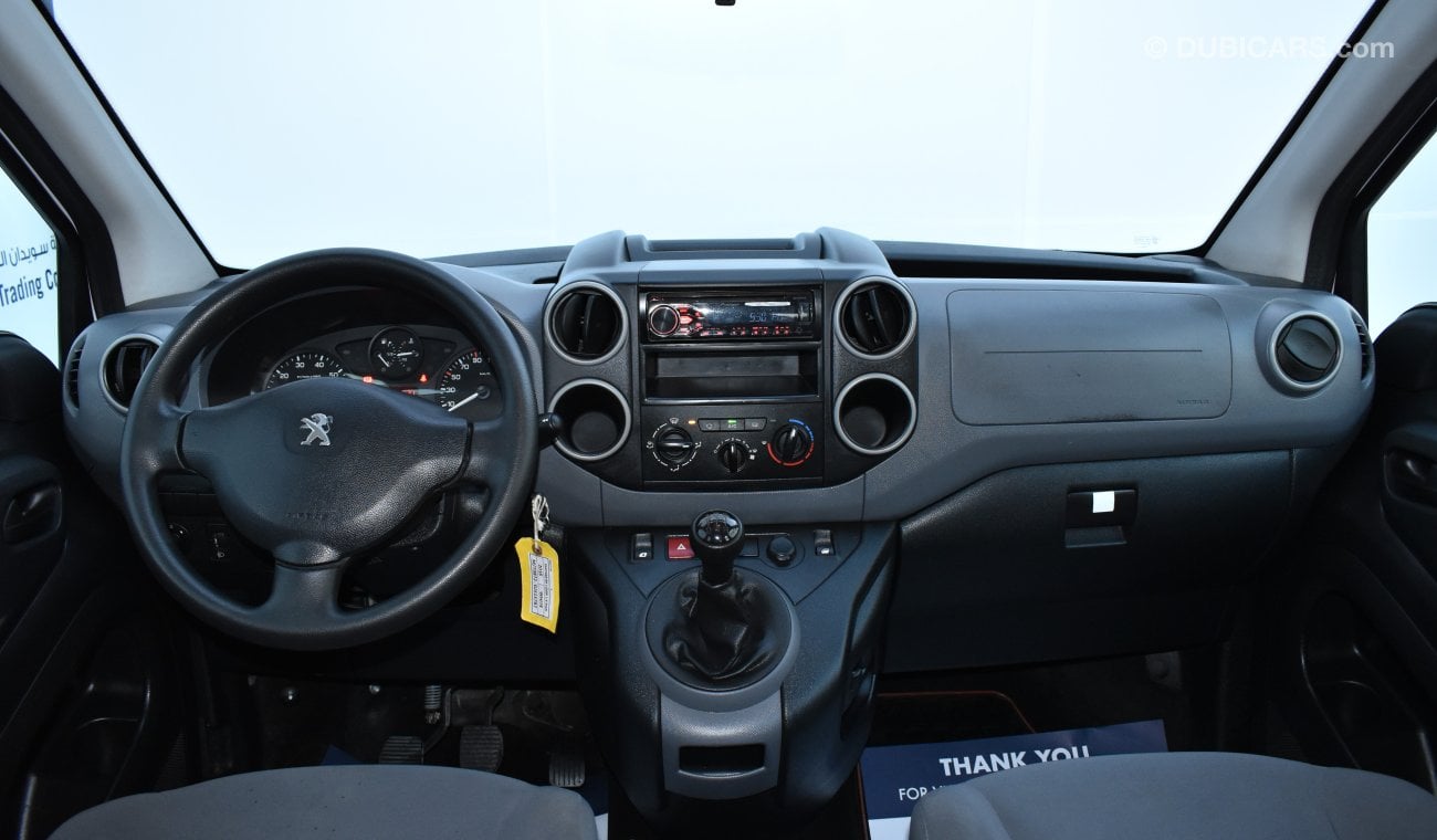 Peugeot Partner Tepee COMBI B9 1.6L MANUAL 2016 GCC DEALER WARRANTY AND FREE INSURANCE