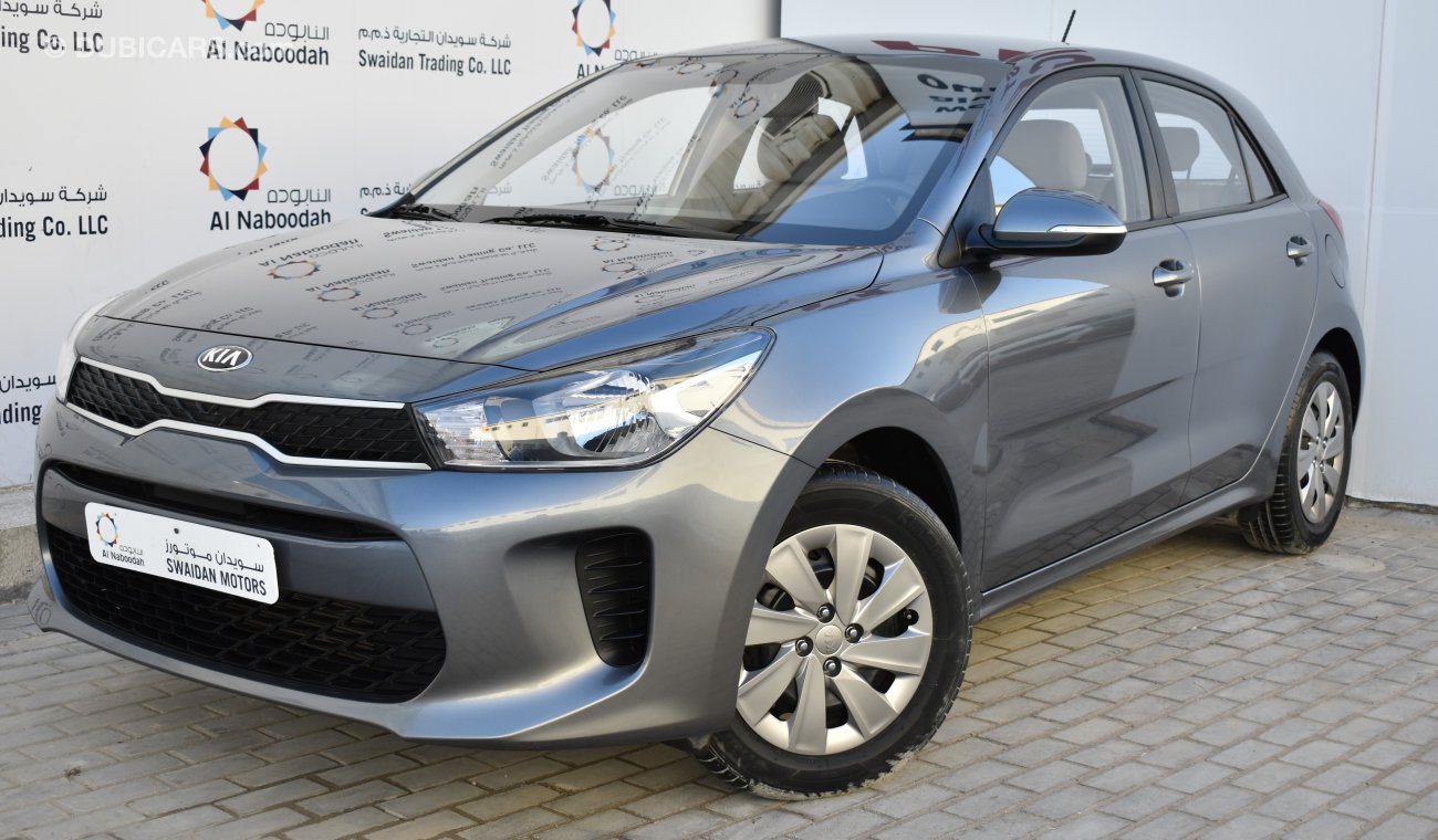 كيا ريو 1.4L HATCHBACK 2018 GCC DEALER WARRANTY AND FREE INSURANCE