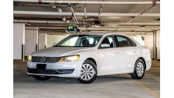 Volkswagen Passat Volkswagen Passat 2014 GCC under Warranty with Zero Down-Payment.