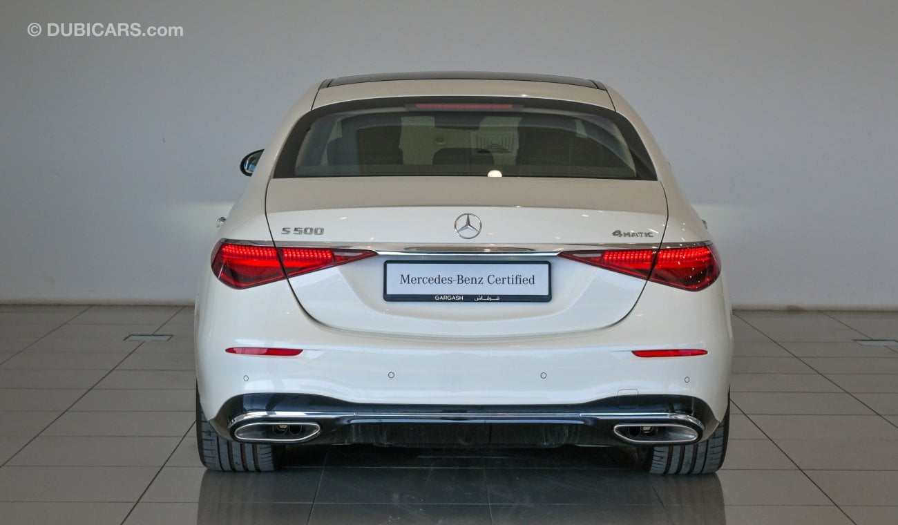 Mercedes-Benz S 500 4M SALOON / Reference: VSB 32773 Certified Pre-Owned with up to 5 YRS SERVICE PACKAGE!!!