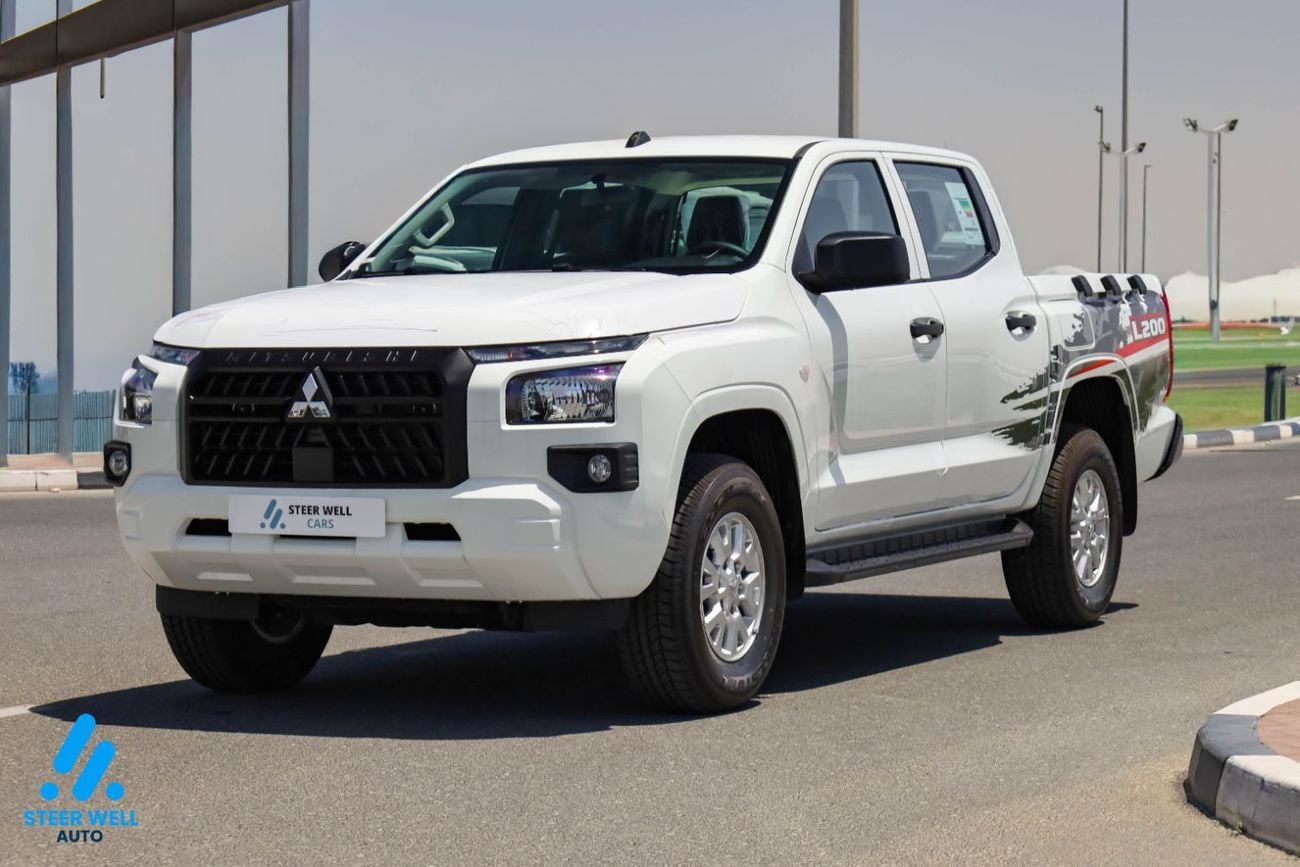 Mitsubishi L200 GLS | 2.4L Turbo Diesel | 6-Speed Manual | 4WD | 181 HP | GCC Spec | Export Only