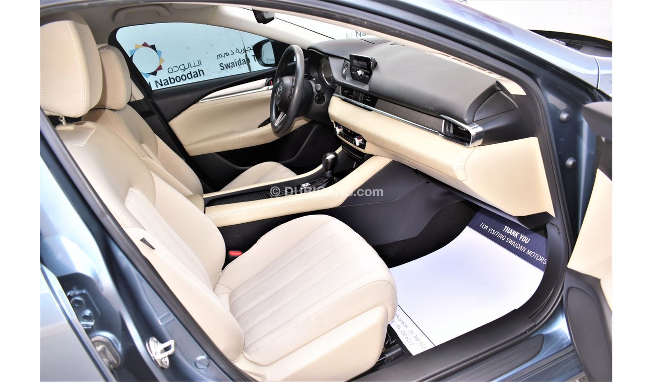 Mazda 6 AED 1468 PM | 2.5L S GRADE GCC WARRANTY