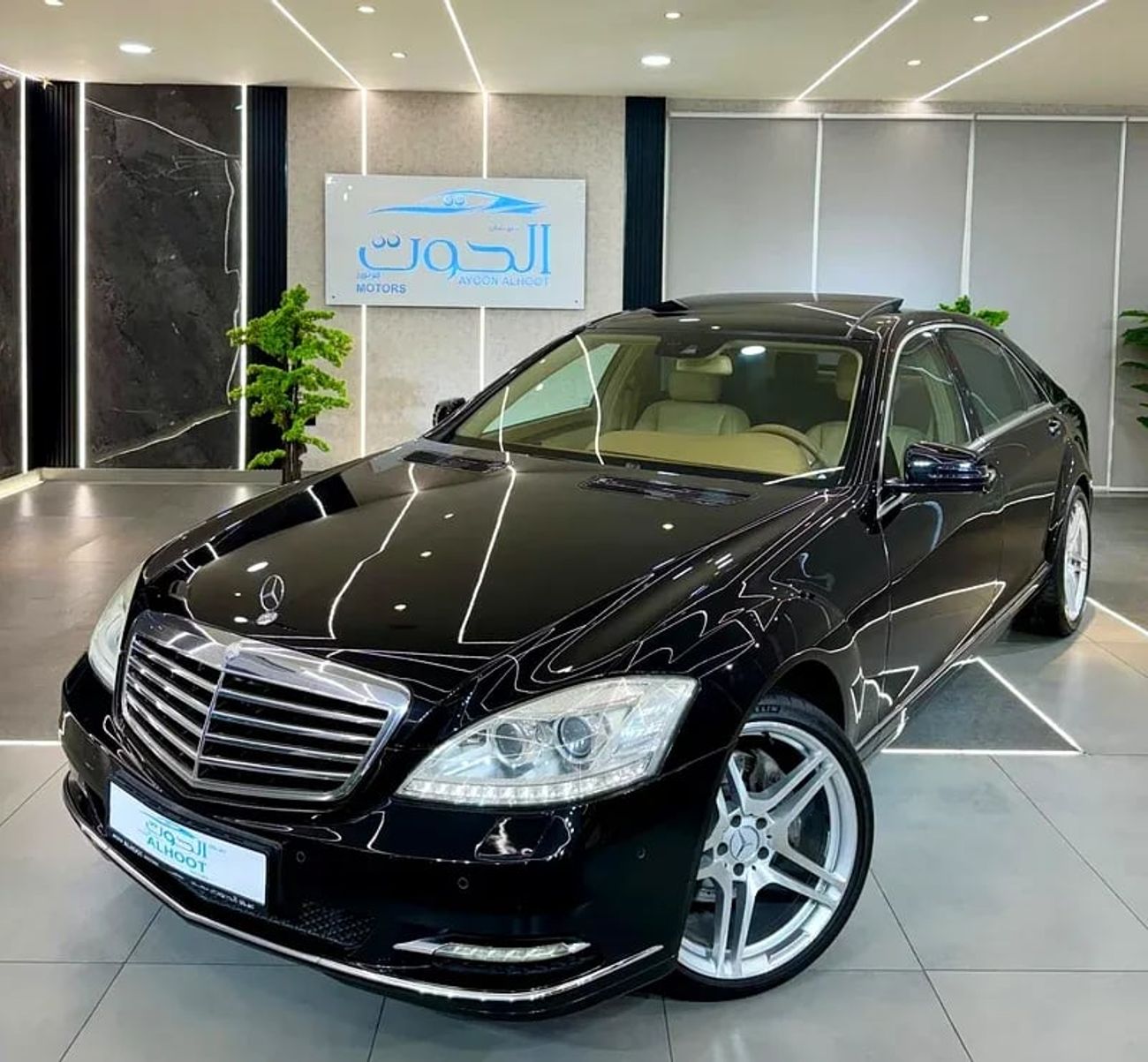 مرسيدس بنز S 350 AMG BLACK MERCEDES S350 || FULLY LOADED || GCC || CHASSIS ACCIDENTS FREE || PANORAMIC ROOF || NEW