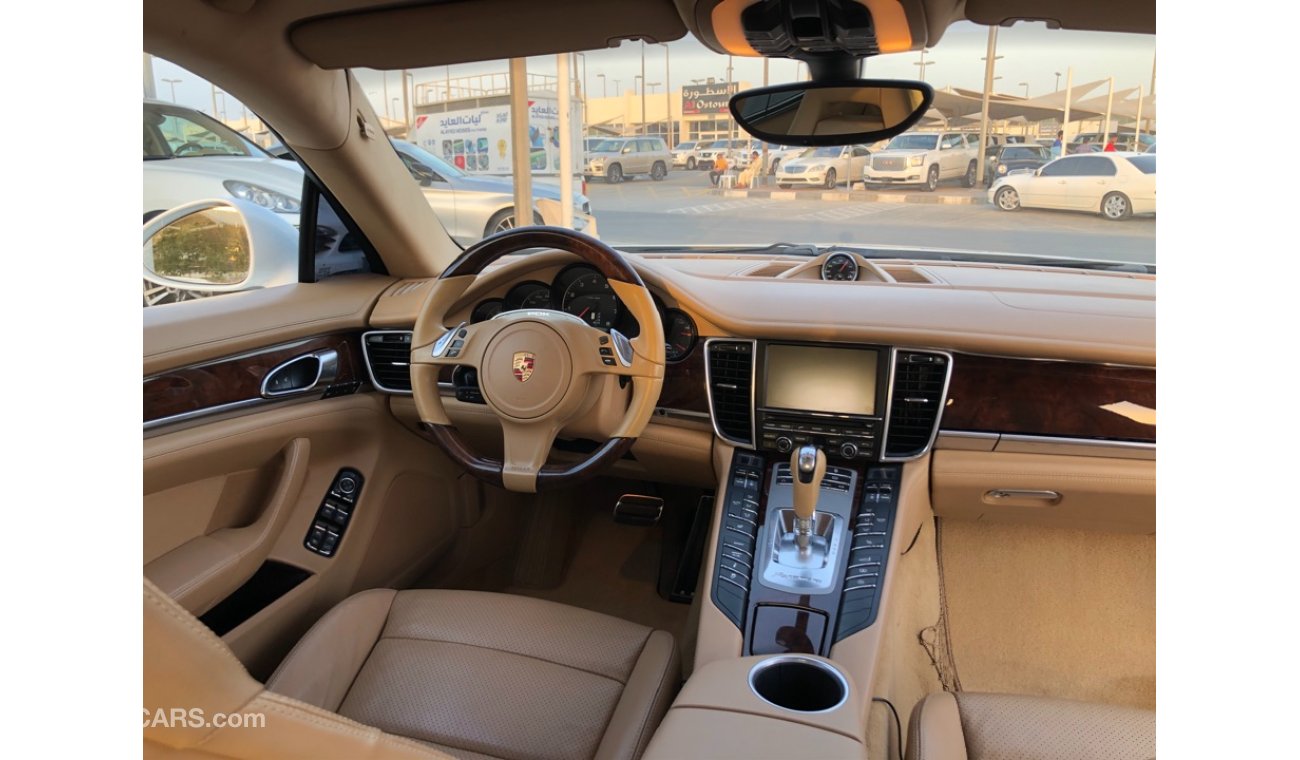 Porsche Panamera PORSCHE PANAMERA  MODEL 2013 GCC CAR PERFECT CONDITION FULL OPTION SUN ROOF LEATHER SEATS BACK CAMER