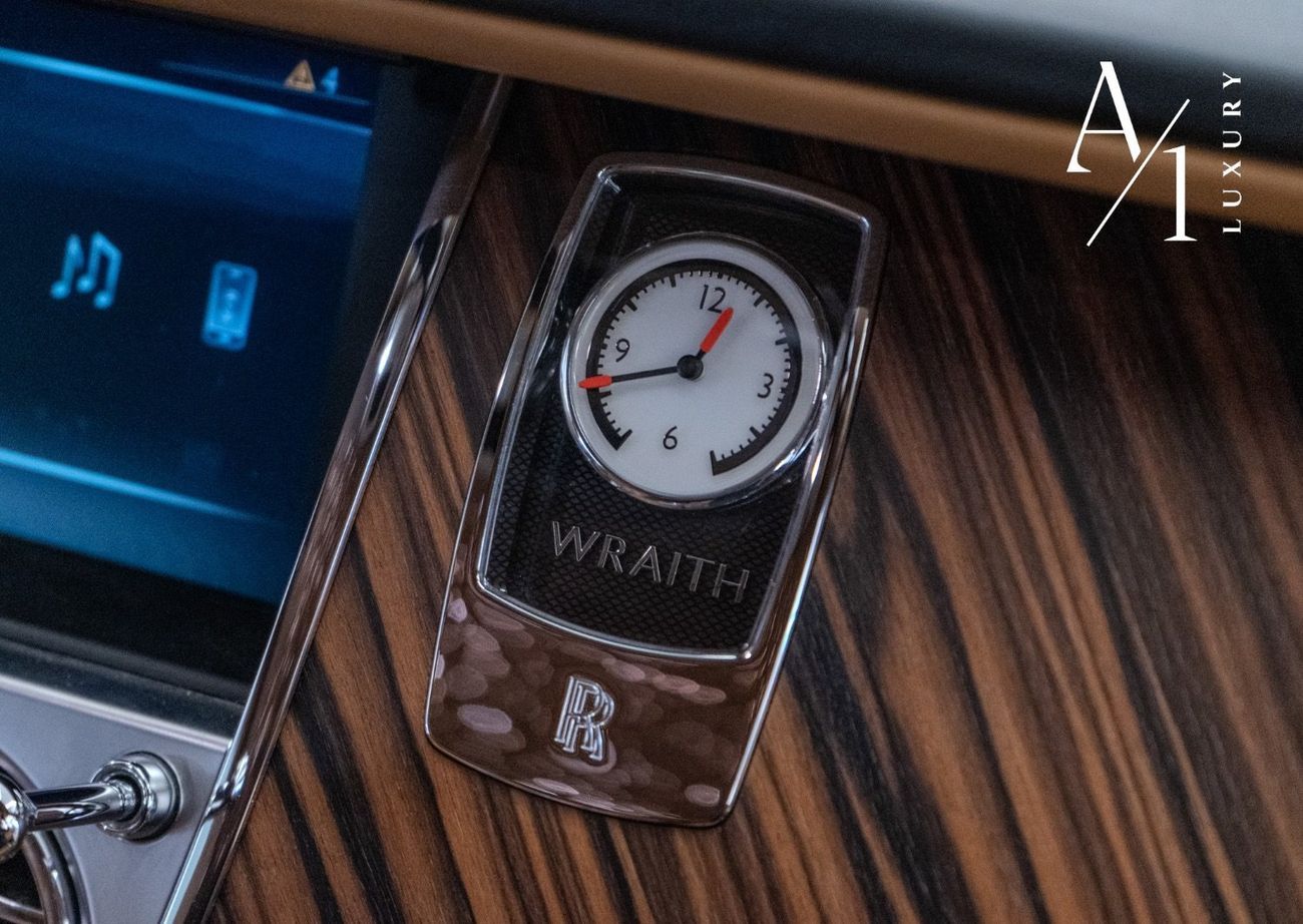 Rolls Royce Wraith 2015 Rolls Royce Wraith, Converted To 2018 Black Badge, Fully Loaded, Excellent Condition, GCC Spec